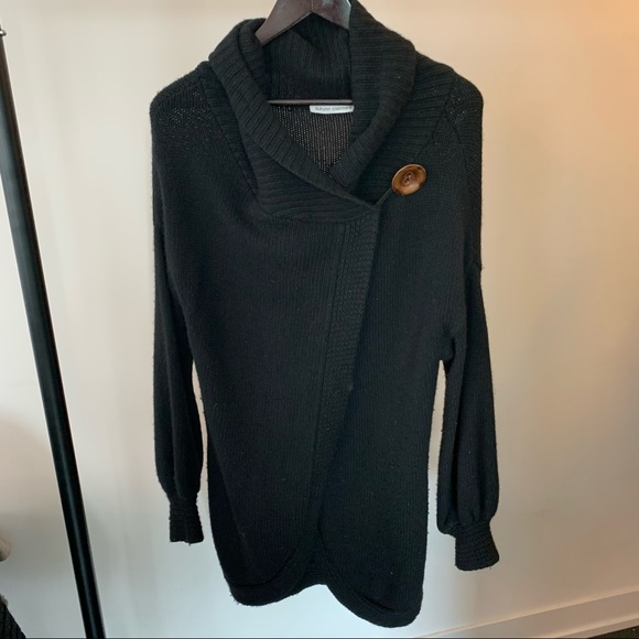 Autumn Cashmere Cowl neck knit jacket x-small - Picture 1 of 5